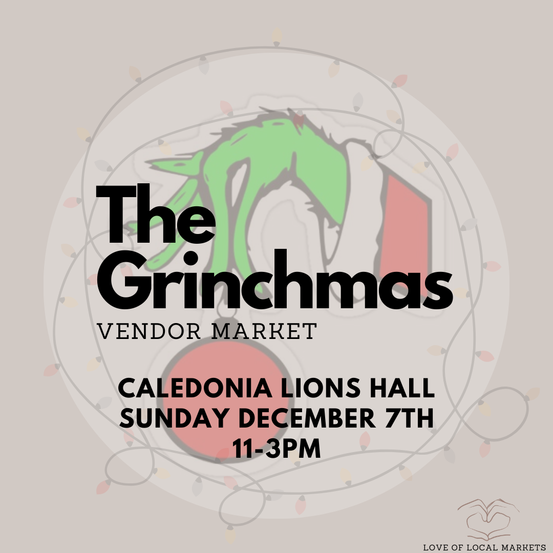 The Grinchmas Market at Caledonia Lions Hall